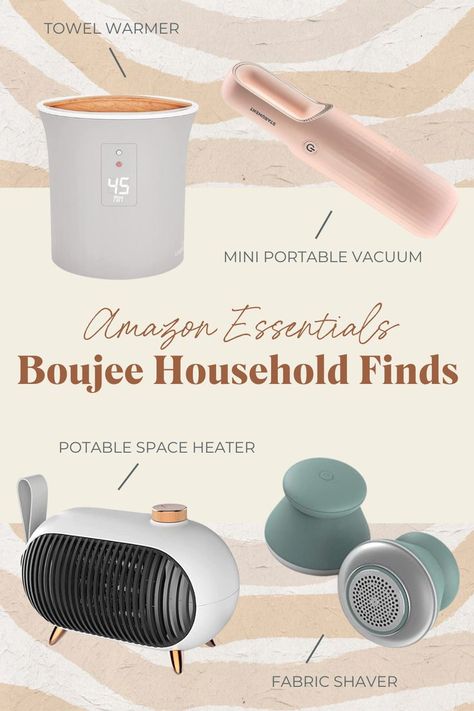 Level-up your space with these Amazon finds you didn't know you needed! From a portable hand vacuum to a towel warmer, your home will feel cozier and classier!


Amazon gifts, bougie household items, household hacks, romanticizing your life, clean girl aesthetic products, self-love products Bougie Amazon Finds, Hand Vacuum, Portable Vacuum, Fabric Shaver, Amazon Essentials, Towel Warmer, Amazon Gifts, Level Up, Household Hacks