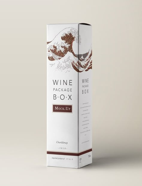 15 Wine Box Mockup & Packaging PSD Templates - Texty Cafe Wine Box Packaging, Wine Branding Design, Wine Bottle Packaging, Best Sparkling Wine, Wine Bottle Stand, Wine Bottle Box, Mockup Packaging, Wine Packaging Design, Wine Logo