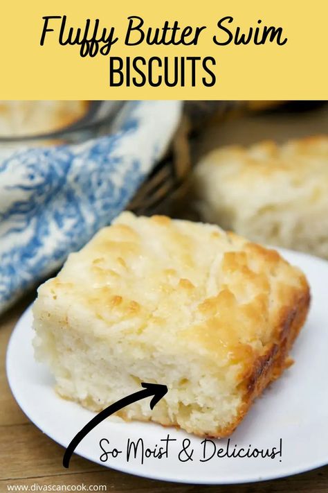 Butter Swim Biscuits Country Cook, Easy Baking Biscuits, Cake Pan Biscuits, Pan Biscuits Easy, Swimming Butter Biscuits, Big Biscuits Homemade, Butter Float Biscuits, Butter Swim Buiscits Recipes, Gluten Free Butter Swim Biscuits