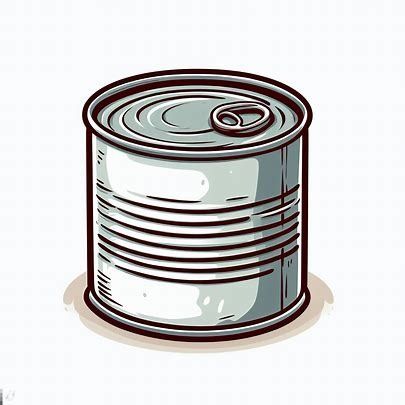 single tin can cartoon clipart images - Pencipta Imej daripada Microsoft Designer Tin Can Illustration, Tin Can Drawing, Can Illustration, Can Clipart, Can Drawing, Idea Drawing, Boys First Birthday Cake, Food Clipart, Cvc Word