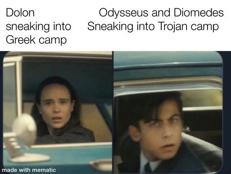 The Odyssey Memes, Troy Story, Ancient Memes, Homer Odyssey, Historical Humor, Greek Memes, Greek Mythology Humor, Greek Heroes, Greek Tragedy