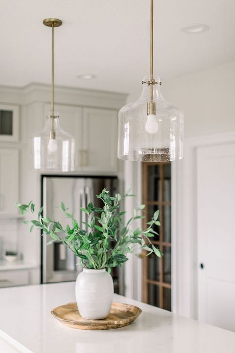 Lights Over Kitchen Island, Kitchen Island Decor, New House - Kitchen, Kitchen Lights, Island Decor, Kitchen Island Lighting Pendant, Lighting Pendant, Kitchen Island Pendants, Kitchen Lighting Fixtures