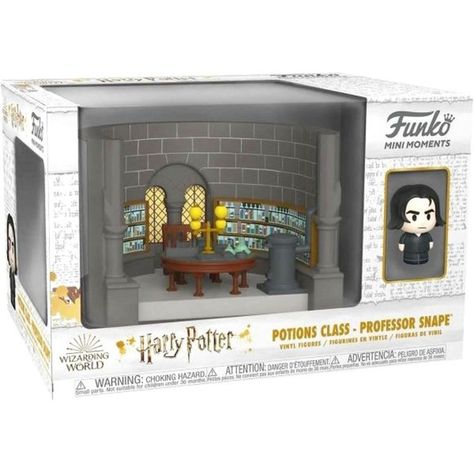 Funko Harry Potter Professor Snape Mini Moments Mini-Figure Diorama Playset Professor Slughorn, Harry Potter Anniversary, Potions Classroom, Harry Potter Professors, Harry Potter Funko Pop, Harry Potter Potions, Professor Snape, Harry Potter Draco Malfoy, Harry Potter Collection