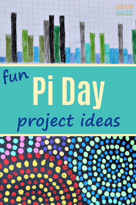 Art Projects For Middle Schoolers, Projects For Middle Schoolers, Pi Day Ideas, Pi Activities, Math Is Fun, Unit Circle, Pi Art, Maths Activities Middle School, Creative Math