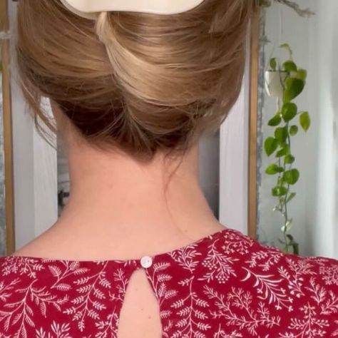 Morgan ✿ on Instagram: "@tele_ties flat clips are a game changer🎁✨ #updo #holidayhair" Teleties Hairstyles, Teleties Flat Clip Hairstyles, Flat Hair Clip Hairstyles, Hair Clip Hairstyles, Beauty Hairstyles, Clip Hairstyles, Flat Hair, Holiday Hairstyles, December 4