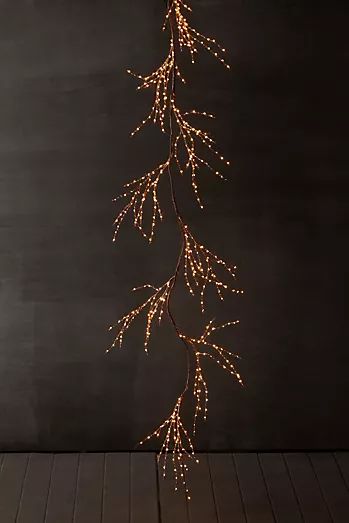 Branch Lights, Branch Light, Anthropologie Christmas, Anthropologie Holiday, Christmas Stage, Holiday Giveaway, Lighted Branches, Holiday Giveaways, Natural Element