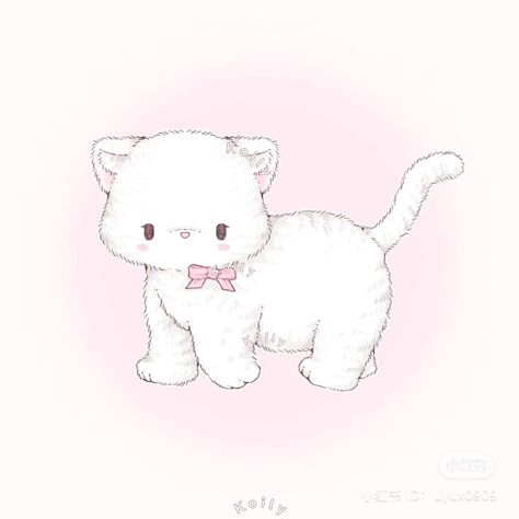 aesthetic coquette icon kitten Cat Widget Icon, Roblox Textures, Drawing Digital Art, Ninja Cats, Soft Pink Theme, Drawing Digital, Cat Icon, Pink Themes, Artist Drawing