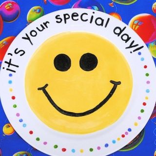 It’s Your Special Day Plate Happy Birthday Painting Ideas, Birthday Painting Ideas, Sharpie Ideas, Happy Birthday Painting, Painting Plates, Sharpie Projects, Celebration Plate, Diy Party Ideas, Birthday Plates