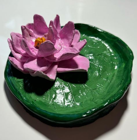 Lotus flower 🪷 Not for sale #artist #clayart #clay #art Mermaid Birthday Cakes, Cute Clay, Clay Flowers, Mermaid Birthday, Air Dry Clay, Not For Sale, Trinket Dishes, Lotus Flower, Clay Art