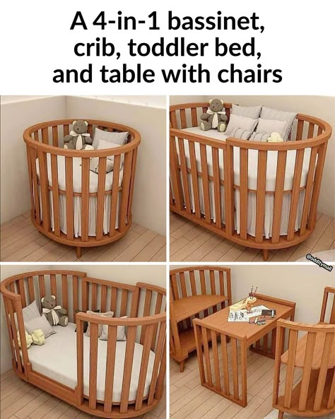 4-in-1 Convertible Crib, Bassinet, and Toddler Bed Baby Room Inspiration, Cunas Para Bebes, Nursery Room Inspiration, Convertible Crib, Nursery Baby Room, Baby Room Ideas, Baby Rooms, Baby On Board, Baby Bedroom