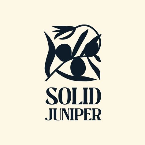 Soft Drink Company, Brand Identity. Solid Juniper 🌿🍹 Made from @goodbriefio and with the help of @cynthia.zzz, @marie.coffigniez and @leauny_purple.meeple as fictitious customers. #brand #graphicdesign #brandidentity #logo #graphicdesigner Juniper Syrup, Gin Logo, Soft Drink Logo, Juniper Gin Cocktails, Gin Design, Cocktail Club Logo, Gin Brands, Drinks Logo, Soft Drinks