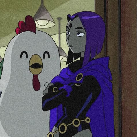 Raven Aesthetic Titans Pfp, Jinx Fanart Teen Titans, Raven Teen Titans Go Icons Pfp, Raven Ttg Icon, Jinx Teen Titans Go Icon, Raven Pfp Aesthetic, Raven Icons Titans, Raven Pfp Titans, Raven Teen Titans Go Icons