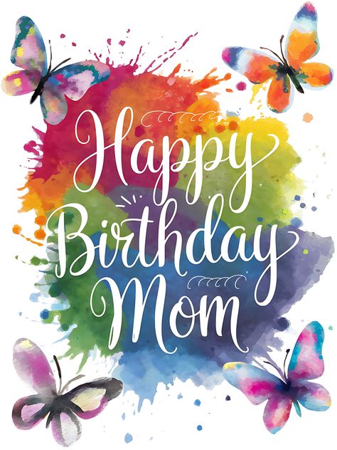 Free Happy Birthday Mom Watercolor Happy Birthday Momma From Daughter, Happy Birthday Mommy From Daughter, Happy Birthday Mom Template, Happy Birthday Mother Quotes, Happy Birthday Momma, Happy Birthday Mom Funny, Happy Birthday Mom From Daughter, Mom Template, Mom Watercolor