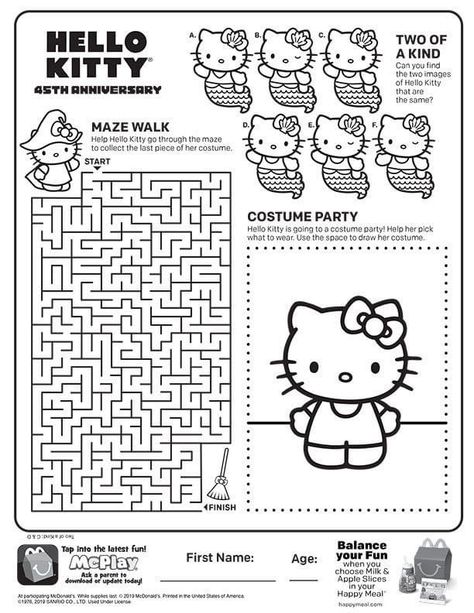 Hello Kitty Games, Hello Kitty Book, Fluffy Bunnies, Hello Kitty Colouring Pages, Free Kids Coloring Pages, Hello Kitty Printables, Hello Kitty Crafts, Hello Kitty Images, Kitty Coloring