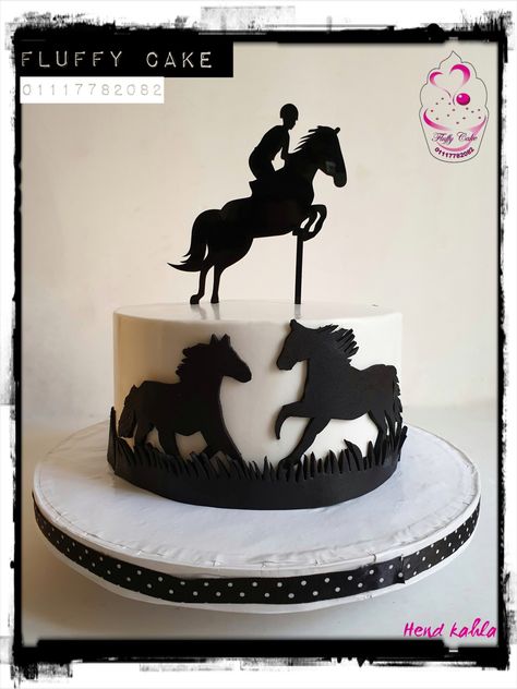 Horse riding cake - http://cakesdecor.com/cakes/336189-horse-riding-cake Hot Pink And White Wedding, Horse Riding Cake, Disney Castle Cake, Cake Horse, Horse Cakes, Celebration Desserts, 50th Birthday Men, Pink And White Wedding, Paris Cakes