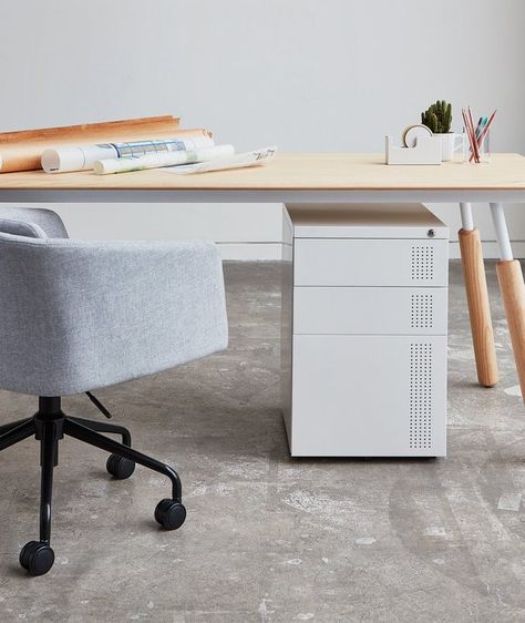 These Are the 12 Best File Cabinets for Your Home Office | Hunker Single Desk, Stylish Side Table, Stationary Items, Drawer Filing Cabinet, Desk Size, Mobile File Cabinet, File Cabinets, Upholstery Foam, Gus Modern