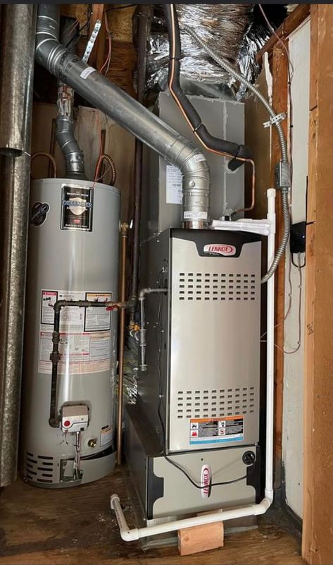 Home Heating Systems, Furnace Installation, Dream Cabin, Hvac Technician, Hvac Repair, Central Heating System, Must Buy, Duct Work, Heat Exchanger