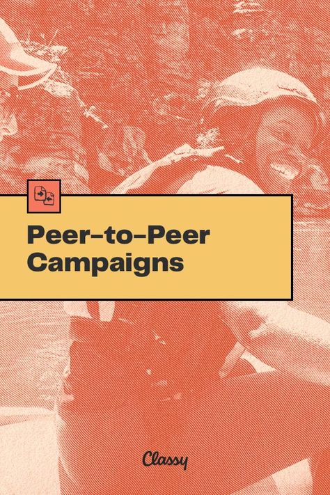 Scale your donor community with peer-to-peer campaigns. Create campaigns that engage your supporters to fundraising on your behalf and amplify your mission. Peer To Peer, Fundraising Campaign, Volunteer Opportunities, How To Raise Money, Text Messages, No Response