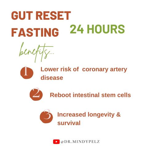 There is a tremendous amount of research that shows 24 hours of fasting can be a great, not only for gut repair, but for the following 3 things! 1. Reboot intestinal stem cells (helps with gut issues, to absorb more nutrients from your food, for strong immune system, and more neurotransmitters). 2. Prevent heart failure, high cholesterol, and high blood pressure by reducing the level of plasma nutrient TMAO. 3. Increased longevity and improved quality of life. Who's in for next week? Gut Reset, Strong Immune System, Gut Issues, 24 Hour Fast, Turmeric Vitamins, Coronary Arteries, Stronger Immune System, Gut Healing, Pregnancy Health