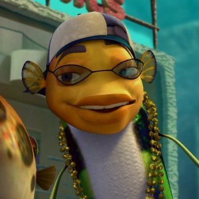 Shark Tale Characters, Oscar Looks, Shark Tale, Funny Profile, The Shark, Funny Reaction, Funny Reaction Pictures, Playlist Covers, Really Funny Pictures