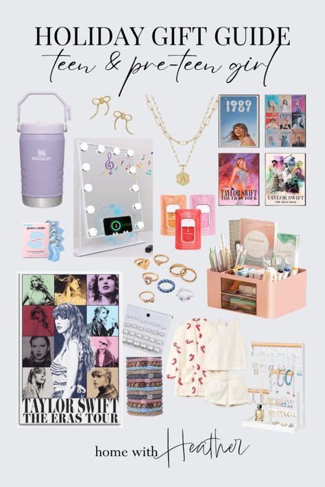 The Ultimate Teen and Pre Teen Girl Gift Guide and More Pre Teen Christmas Gifts, Pre Teen Girl Gifts, Teen Girl Gift Guide, Gifts From Target, Teen Gift Guide, Cute Christmas Pajamas, Gift Card Presentation, Girls Gift Guide, Teen Christmas Gifts