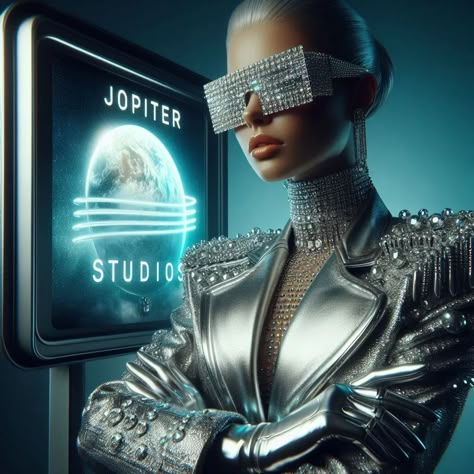 Fashion disrupts somewhere out of space, where models dressed in pure silver, strutting through a sci-fi futuristic planet. We're blending haute couture with @openai to create a fashion experience like no other. Join us on this journey into the future of style. #FutureFashion #SciFi #FashionDisrupt #Jopiter #JopiterStudios #DigitalFashion