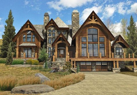 Lake Tahoe Homes, Log Home Flooring, Log Home Plan, Log Home Floor Plans, Log Home Designs, Log Home Plans, Log Home Decorating, Timber Frame Homes, Log Cabin Homes