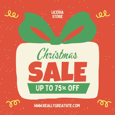 Bring joy to your holiday sale with a playful design! 🎄🎉 Our Red, Green, and White Playful Christmas Sale Post is perfect for sharing your promotions in a fun and easy-to-understand way. Make your deals stand out this season! Sale Graphic Design, Christmas Advertising Design, Xmas Poster, Sale Graphic, Ancient Paper, Christmas Template, 2024 Inspiration, Ad Layout, Christmas Promotion