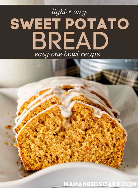 Sweet potato bread is a delightful southern old-fashioned favorite that is perfect for autumn breakfasts, fall desserts, or simply for a satisfying snack all year round. Easy Sweet Potato Bread, Sweet Potato Loaf Bread, Sweet Potato Bread Recipes, Sweet Potato Quick Bread, Sweet Potato Loaf, Leftover Sweet Potato Recipes, Sweet Potato Bread Recipe, Canned Yams, Canned Potatoes