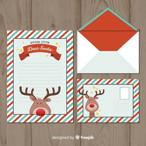 Christmas Letter To Santa, Free Christmas Borders, Christmas Stationary, Christmas Envelope, Christmas Envelopes, Envelope Lettering, Letter To Santa, Christmas Border, Christmas Letter