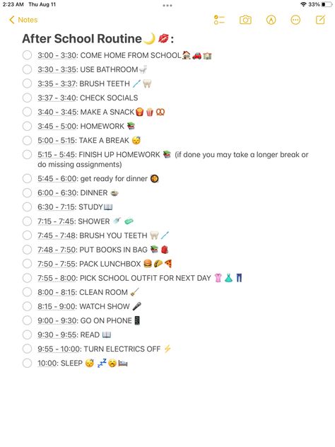 After School Routine Checklist, Middle School Night Routine, Middle School Routines Checklist, How To Be Noticed At School, What To Do To Get Ready For School, Back To School Sophomore Year, How To Get Ready For Back To School, After School Routine 3pm, After School Routine Middle School