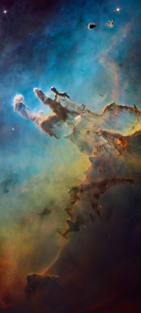 Pillars Of Creation Wallpaper, The Pillars Of Creation, Pillars Of Creation, Eagle Nebula, Nebula Wallpaper, Miami City, M 16, The Eagle, Ap Art