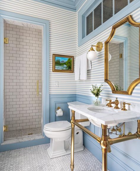 Ro Sham Beaux (@roshambeauxdecor) • Instagram photos and videos Pool House Bathroom Ideas, Boys Bathroom Ideas, Boy Bathroom Ideas, Pool Bathroom Ideas, Cabana Bathroom, Pool House Bathroom, Bathroom Cabinet Colors, Elizabeth House, Cool Bathroom