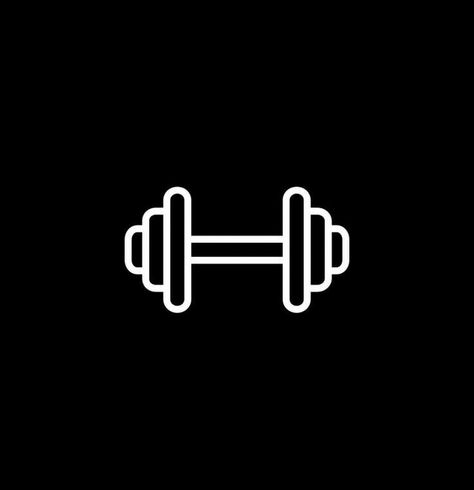 Gym App, Gym Icon, Mobile App Icon, Black App, News Highlights, Buddha Image, Workout Apps, App Icon Design, App Icon