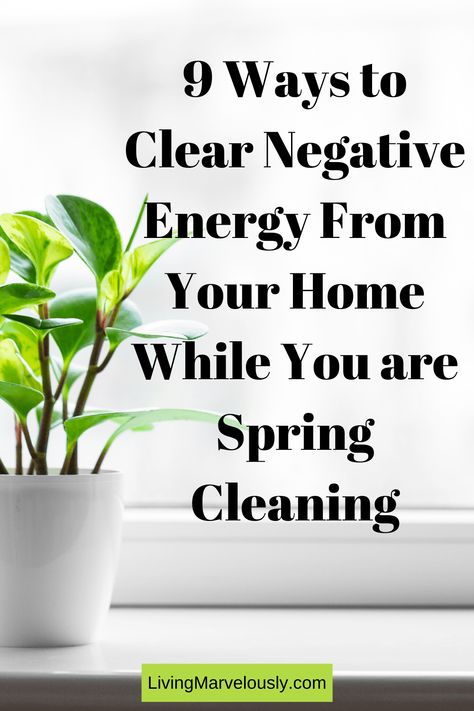 We need to be aware when our negative energy is taking up space in our lives. Take the time during your Spring cleaning to clear negative energy too. #springcleaning #clearnegativeenergy #livingmarvelously Motivational Articles, Energy Clearing, Removing Negative Energy, Getting Rid Of Clutter, Clear Negative Energy, Positive Lifestyle, Positive And Negative, Negative Energy, Holistic Healing