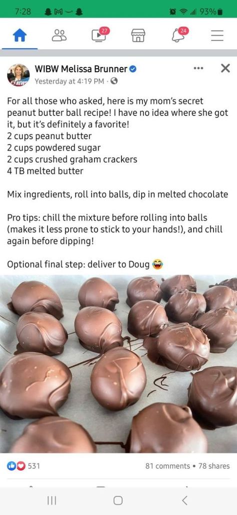 Banishment Aesthetic, Quick Savory Snacks, Cottagecore Baking Recipes, Biscoff Butter, Peanut Butter Balls Recipe, Butter Balls, Candy Recipes Homemade, Christmas Candy Recipes, Peanut Butter Balls