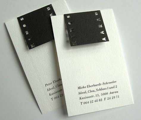 http://www.flickr.com/photos/dailypoetics/sets/72057594104389710/ Unusual Business Card, Fun Business Card Design, Cinema Design, Buisness Cards, Business Card Texture, Beautiful Business Card, Name Card Design, White Business Card, Business Card Inspiration