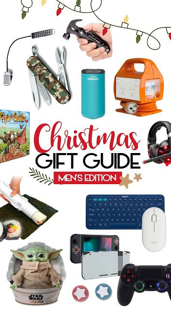 The Utimate Mens Christmas Gift Guide - There’s something for everyone, from the geeky gamer to the DIY man and everyone inbetween with this year’s gift guide Gamer Christmas Gifts, Gifts For Gamers Guys, Gamer Gift Guide, Trending Christmas, Trending Christmas Gifts, Man Games, Dream Gift, In Law Gifts, Christmas Trends