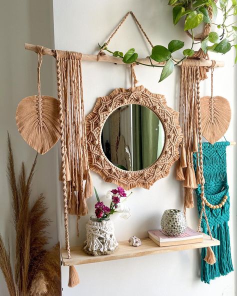 From Hippie to Chic: How to Style Bohemian Macrame Wall Hangings Bohemian Wall Hanging Overstock, Peace Sign Macrame Wall Hanging, Retro Macrame Wall Hanging, Hippie Wall Blanket, Macrame Fox Wall Hanging, Bohemian Macrame, Macrame Wall Hangings, Japandi Decor, Bohemian Wall Hanging