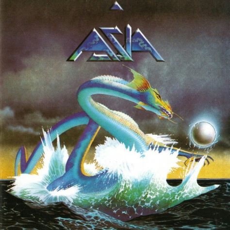 Asia - Asia 80s Album Covers, Rock Album Cover, Rock Album Covers, Musica Disco, Classic Album Covers, Lp Cover, Great Albums, Rock N’roll, Progressive Rock