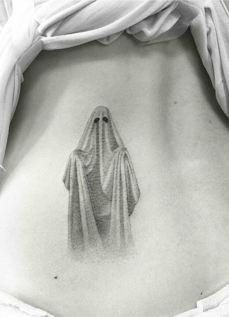 Ghost Tattoo Compass Design, Back Tattoo Women Spine, Back Tattoos Spine, Lower Back Tattoo Designs, Dr Woo, Girl Back Tattoos, Tattoo Back, Ghost Tattoo, Witch Tattoo