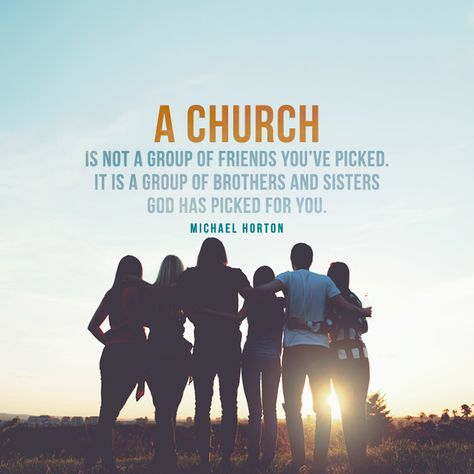 A church is not a group of friends you’ve picked. It is a group... - SermonQuotes Faithful Are The Wounds Of A Friend, Christian Fellowship Quotes, Small Group Quotes, Church Homecoming Quotes, Support Group Quotes, Come To Church Quotes, Church Family Quotes, Christian Community Quotes, Group Of Friends Quotes