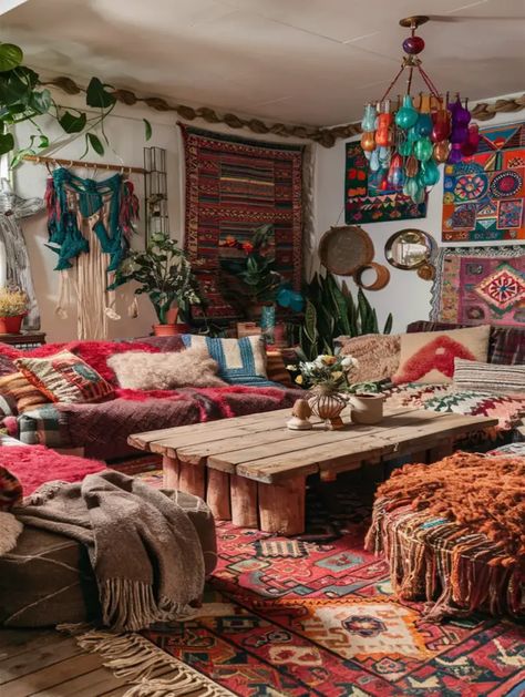 25 Cozy Boho Living Room Ideas 2 Tiny Lounge Room Ideas, Colorful Cozy Living Room, Boho Cozy Living Room, Cozy Boho Farmhouse, Scandinavian Boho Living Room, Eclectic Boho Living Room, Boho Decorating Ideas, Boho Living Room Designs, Colorful Boho Decor