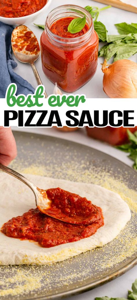 Recipe For Pizza Sauce, Submarine Sauce Recipe, Pina Colada Sauce Recipe, Pizza Sauce Recipe Homemade, Best Pizza Sauce Recipe, Easy Pizza Sauce Recipe, Best Pizza Sauce, Pizza Sauce Recipes, Easy Pizza Sauce