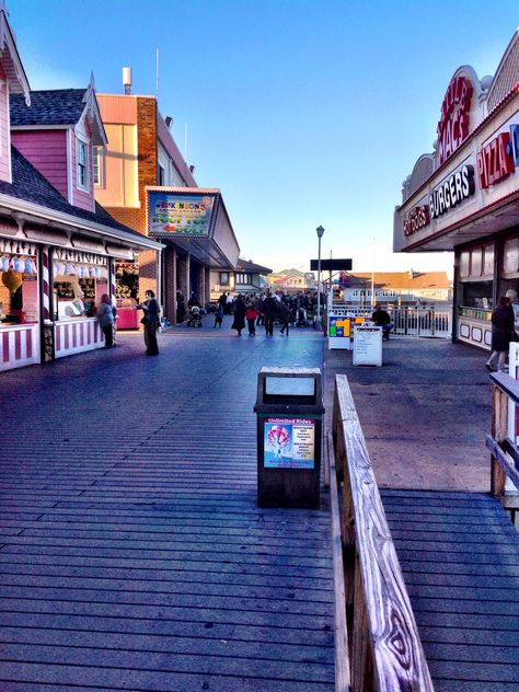 Jenkinson's Boardwalk, Point Pleasant Beach, NJ Point Pleasant Beach Nj Boardwalk, Point Pleasant Nj, Jenkinsons Boardwalk, Boardwalk Aesthetic, Jersey Drawing, Point Pleasant Beach Nj, Boardwalk Beach, Beach Vacation Pictures, Santa Cruz Beach Boardwalk