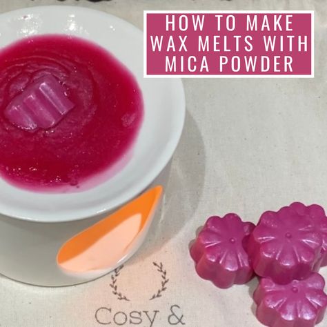 Mica Powder Wax Melts, Mica Jewelry, Make Wax Melts, Candle Making Supplies, Wax Tarts, Candle Wax Melts, Mica Powder, Sachets, Candle Wax