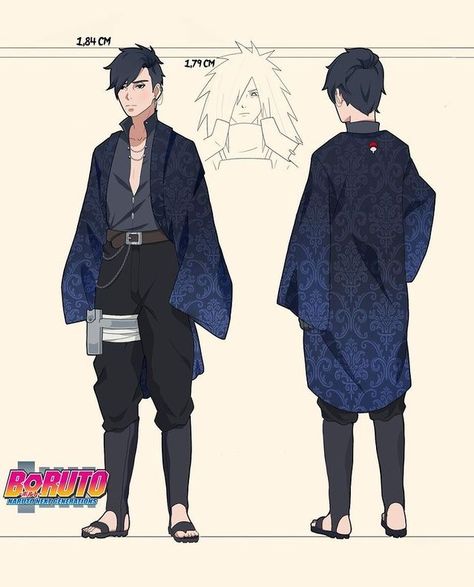 Boruto Outfits, Shinobi Outfit, Naruto Outfits, Naruto Clothing, Susanoo Naruto, Ninja Outfit, Oc Manga, Kagome Higurashi, Naruto Boys