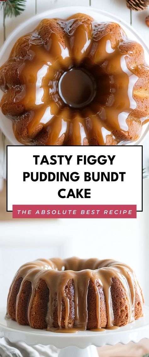 Image for Tasty Figgy Pudding Bundt Cake Pudding Bundt Cake, Figgy Pudding Recipe, Pudding Cake Recipe, Figgy Pudding, Best Christmas Recipes, Pudding Cake, Taffy, Christmas Recipes, Bundt Cake