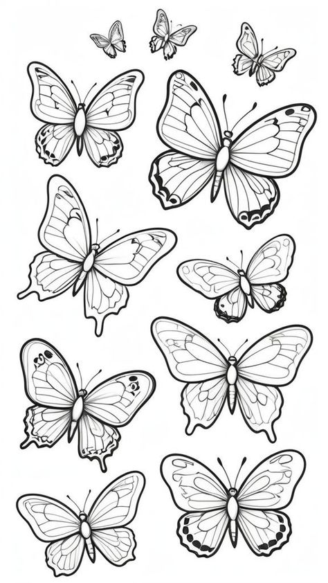 Unleash your creativity with these colorful butterfly coloring pages. Perfect for kids and adults who love art and imagination. #butterflycoloringpages #coloringpages #art #creativity #adults #kids Butterflies Coloring Pages, Butterfly Coloring Pages, Butterfly Coloring, Superhero Coloring, Art Creativity, Font Graphic, Colorful Butterfly, Vibrant Energy, Kids Coloring