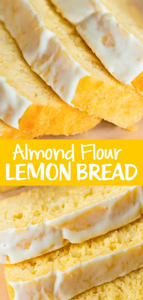 Keto Lemon Bread - NO Coconut Flour Needed! Keto Lemon Bread, Lemon Bread Recipe, Deserturi Raw Vegan, Lemon Bread Recipes, Dessert Lemon, Glutenfri Baking, Keto Quiche, Comidas Keto, Desserts Keto